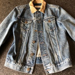 All saints denim jacket  men’s small